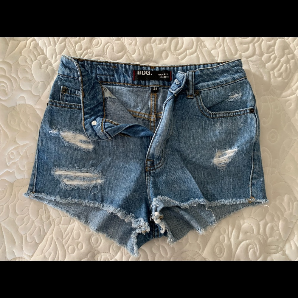 BDG denim high rise cheeky from UO